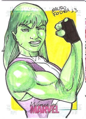 She-Hulk by Mauro Fodra..