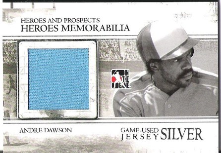 Heroes & Prospects Andre Dawson Jersey..