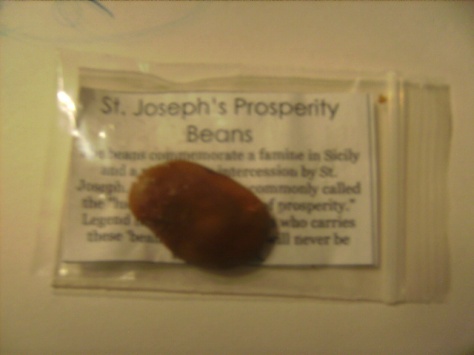 St. Joseph's Prosperity Bean..